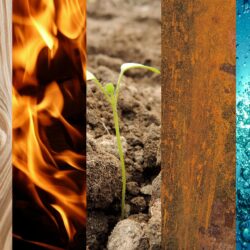 Earth, wind, fire, air & ether