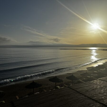 Sun rise Kissamos Crete
